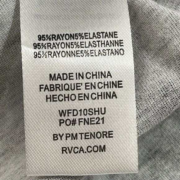 RVCA Baby Doll Blue Floral Sleeveless Shunter Mini Tank Dress Size Small NEW - Picture 10 of 10